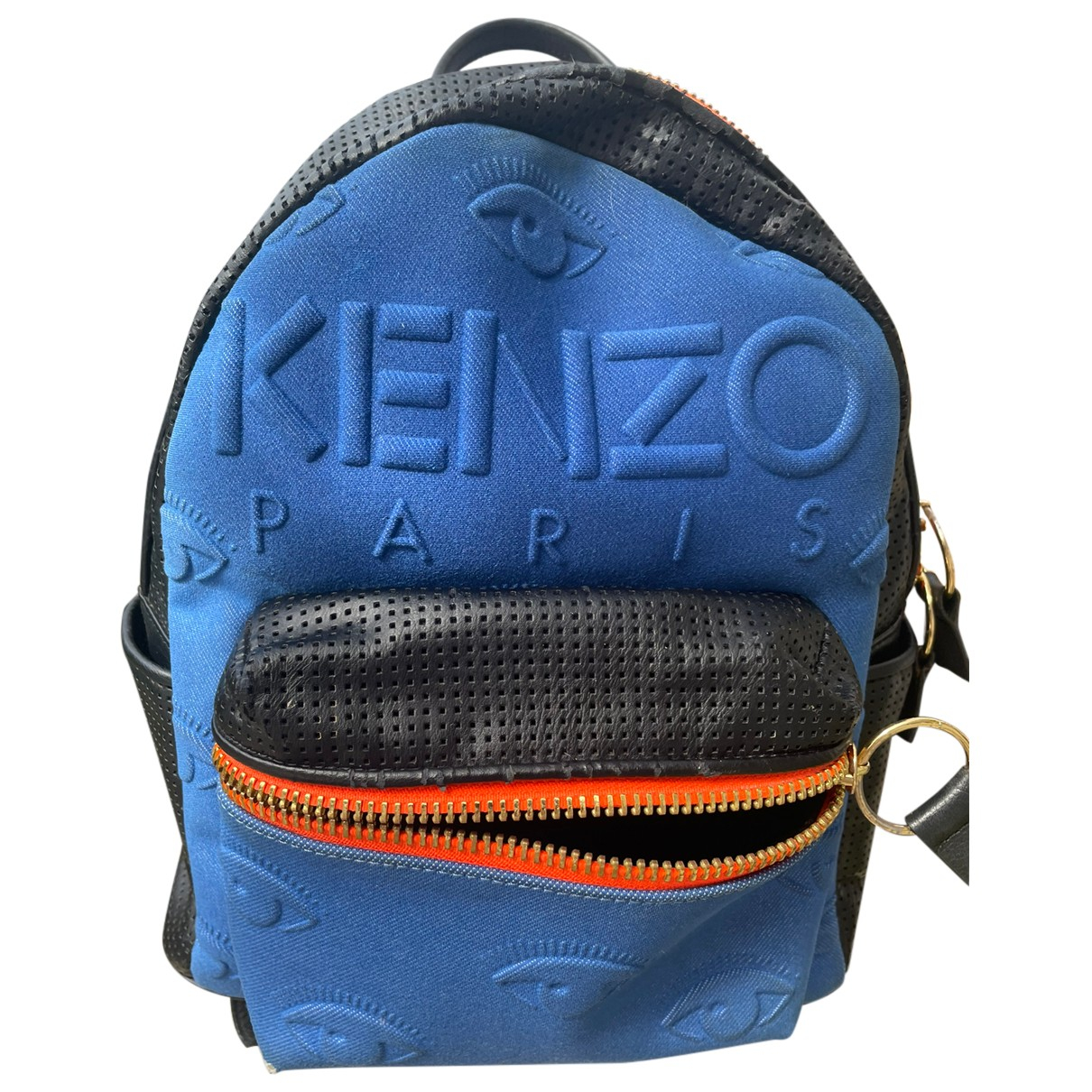 Cloth backpack Kenzo Blue in Cloth 